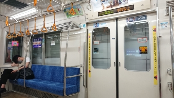 方南町駅から中野坂上駅の乗車記録(乗りつぶし)写真