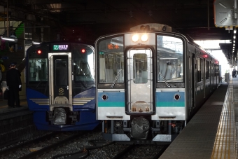 長野駅から妙高高原駅の乗車記録(乗りつぶし)写真