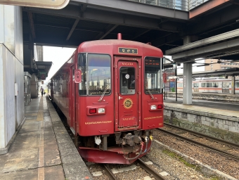 美濃太田駅から北濃駅の乗車記録(乗りつぶし)写真