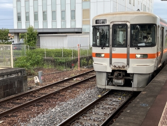 阿漕駅から亀山駅の乗車記録(乗りつぶし)写真