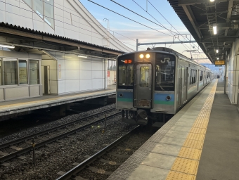 平田駅から辰野駅の乗車記録(乗りつぶし)写真