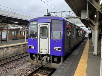 柘植駅から亀山駅の乗車記録(乗りつぶし)写真