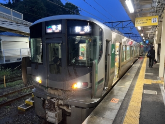 紀伊田辺駅から御坊駅:鉄道乗車記録の写真