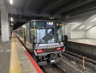 京都駅から園部駅の乗車記録(乗りつぶし)写真
