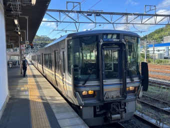 園部駅から豊岡駅の乗車記録(乗りつぶし)写真