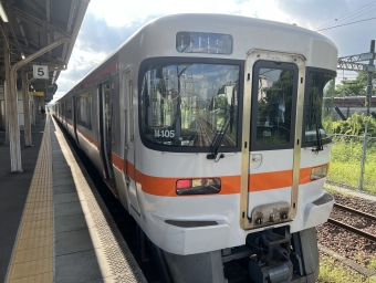 亀山駅から松阪駅の乗車記録(乗りつぶし)写真