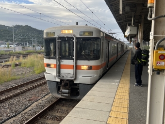 米原駅から浜松駅の乗車記録(乗りつぶし)写真
