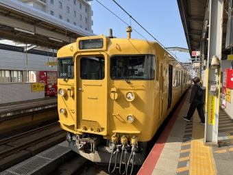 出雲市駅から安来駅の乗車記録(乗りつぶし)写真