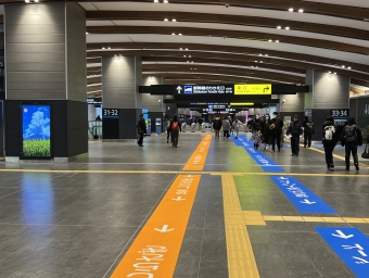 近江舞子駅から敦賀駅の乗車記録(乗りつぶし)写真