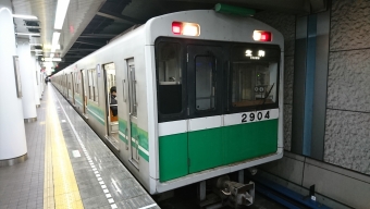 コスモスクエア駅から堺筋本町駅の乗車記録(乗りつぶし)写真