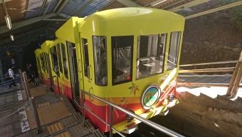 高尾山駅から清滝駅の乗車記録(乗りつぶし)写真