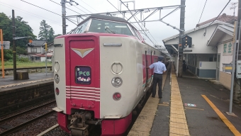 岡山駅から宍道駅の乗車記録(乗りつぶし)写真