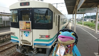 槻木駅から角田駅の乗車記録(乗りつぶし)写真
