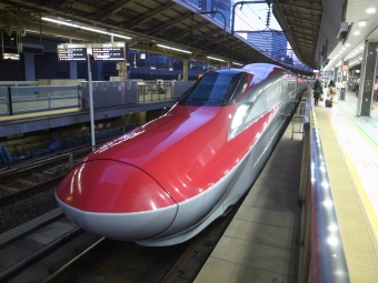 東京駅から大曲駅の乗車記録(乗りつぶし)写真