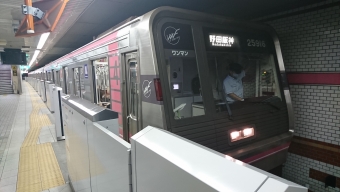 南巽駅から鶴橋駅の乗車記録(乗りつぶし)写真