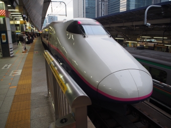 東京駅から古川駅の乗車記録(乗りつぶし)写真