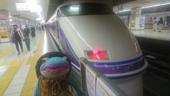 下今市駅から浅草駅の乗車記録(乗りつぶし)写真