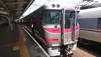 大阪駅から城崎温泉駅の乗車記録(乗りつぶし)写真