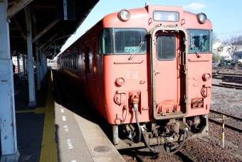 長門市駅から萩駅:鉄道乗車記録の写真