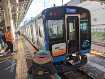 八王子駅から原当麻駅の乗車記録(乗りつぶし)写真