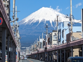 浜松駅から富士駅の乗車記録(乗りつぶし)写真