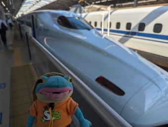 新大阪駅から福山駅の乗車記録(乗りつぶし)写真