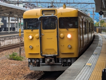 尾道駅から糸崎駅の乗車記録(乗りつぶし)写真
