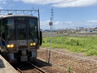 呉羽駅から新富山口駅の乗車記録(乗りつぶし)写真