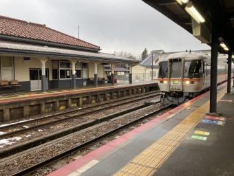 越中八尾駅から名古屋駅の乗車記録(乗りつぶし)写真