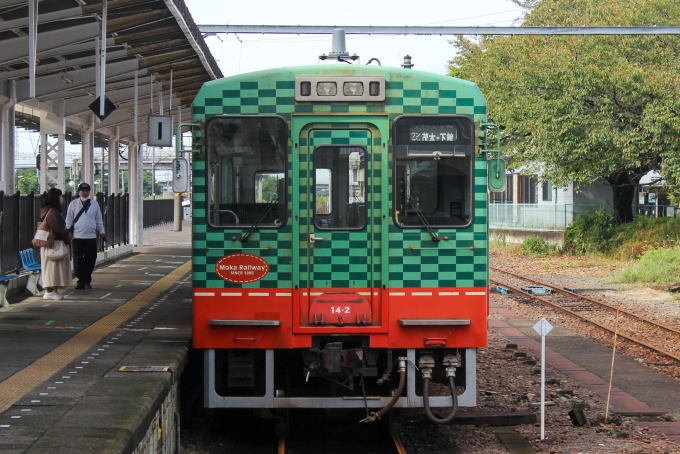 鉄道乗車記録の写真:乗車した列車(外観)(1)        「ボックスシートの付いたモオカ14形の初期車です。今回は第2編成でした。」