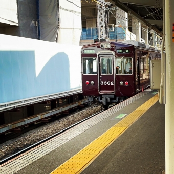 南茨木駅から淡路駅:鉄道乗車記録の写真