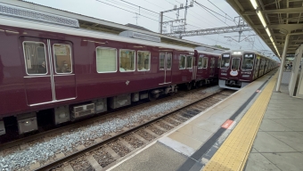 雲雀丘花屋敷駅から池田駅の乗車記録(乗りつぶし)写真