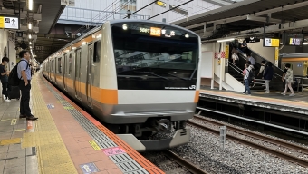 立川駅から御茶ノ水駅の乗車記録(乗りつぶし)写真