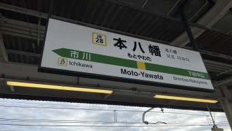 御茶ノ水駅から本八幡駅の乗車記録(乗りつぶし)写真