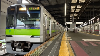 橋本駅から調布駅の乗車記録(乗りつぶし)写真