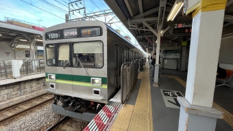 御嶽山駅から五反田駅の乗車記録(乗りつぶし)写真