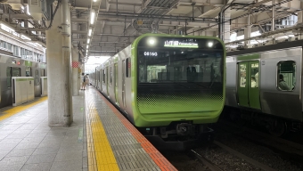 大崎駅から高輪ゲートウェイ駅の乗車記録(乗りつぶし)写真