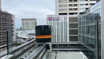立川北駅から立飛駅の乗車記録(乗りつぶし)写真