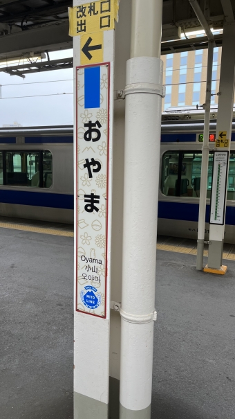 小山駅から友部駅:鉄道乗車記録の写真