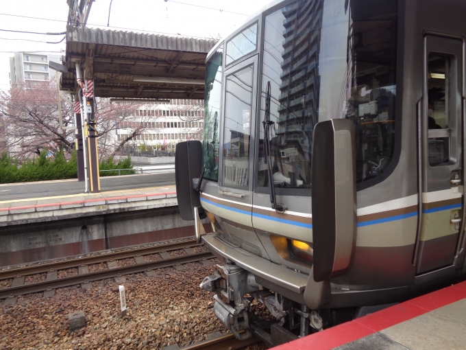 鉄道乗車記録の写真:乗車した列車(外観)(1)        「大津に行った際の新快速の車両です。」
