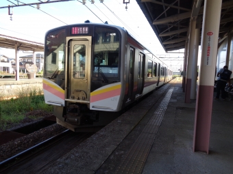 宮内駅から柏崎駅の乗車記録(乗りつぶし)写真