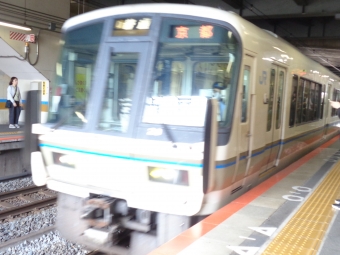 ＪＲ藤森駅から東福寺駅の乗車記録(乗りつぶし)写真