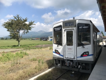立野駅から高森駅の乗車記録(乗りつぶし)写真