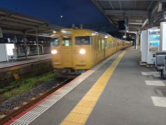 新山口駅から下関駅:鉄道乗車記録の写真