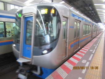 薬院駅から西鉄福岡（天神）駅の乗車記録(乗りつぶし)写真