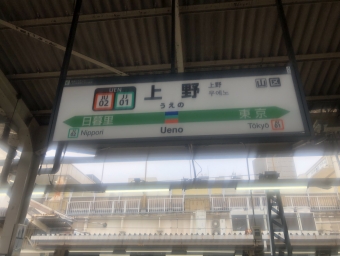 松戸駅から上野駅:鉄道乗車記録の写真