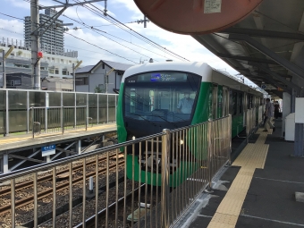 長沼駅から草薙駅の乗車記録(乗りつぶし)写真