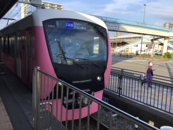柚木駅から音羽町駅の乗車記録(乗りつぶし)写真