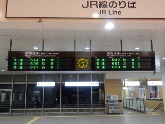 静岡駅から草薙駅の乗車記録(乗りつぶし)写真
