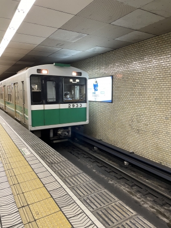 堺筋本町駅から生駒駅の乗車記録(乗りつぶし)写真